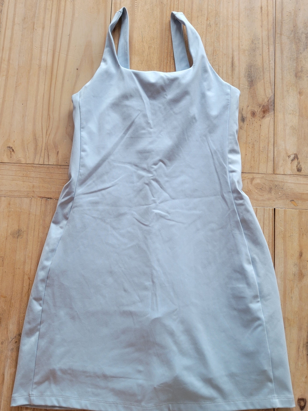 girlfriend collective Light Blue Activewear Dress